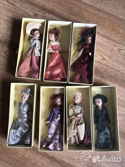 Куклы коллекционные Дамы эпохи
