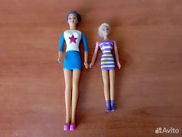 Игрушки из макдональдса хэппи мил барби Марио