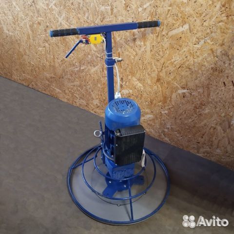 Затирочная машина вертолёт