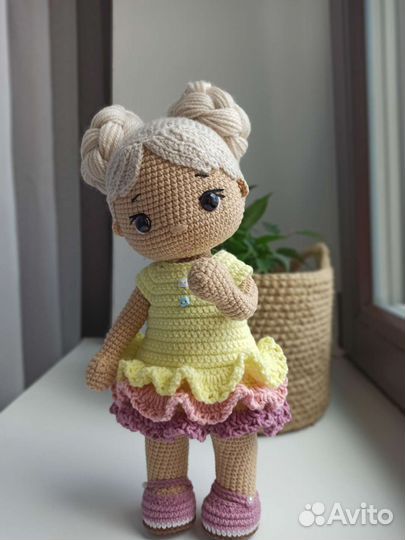 Вязаная кукла