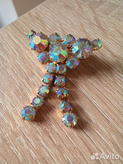 Брошь Чехословакия аб, винтаж,чсср