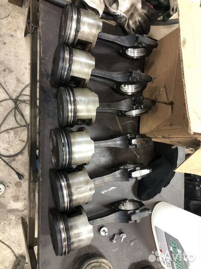 Поршень Шатун Поршневая группа 1HZ Toyota LC 80