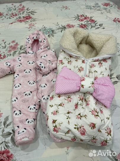 Продаётся конверт для малыша сезон осень-зима
