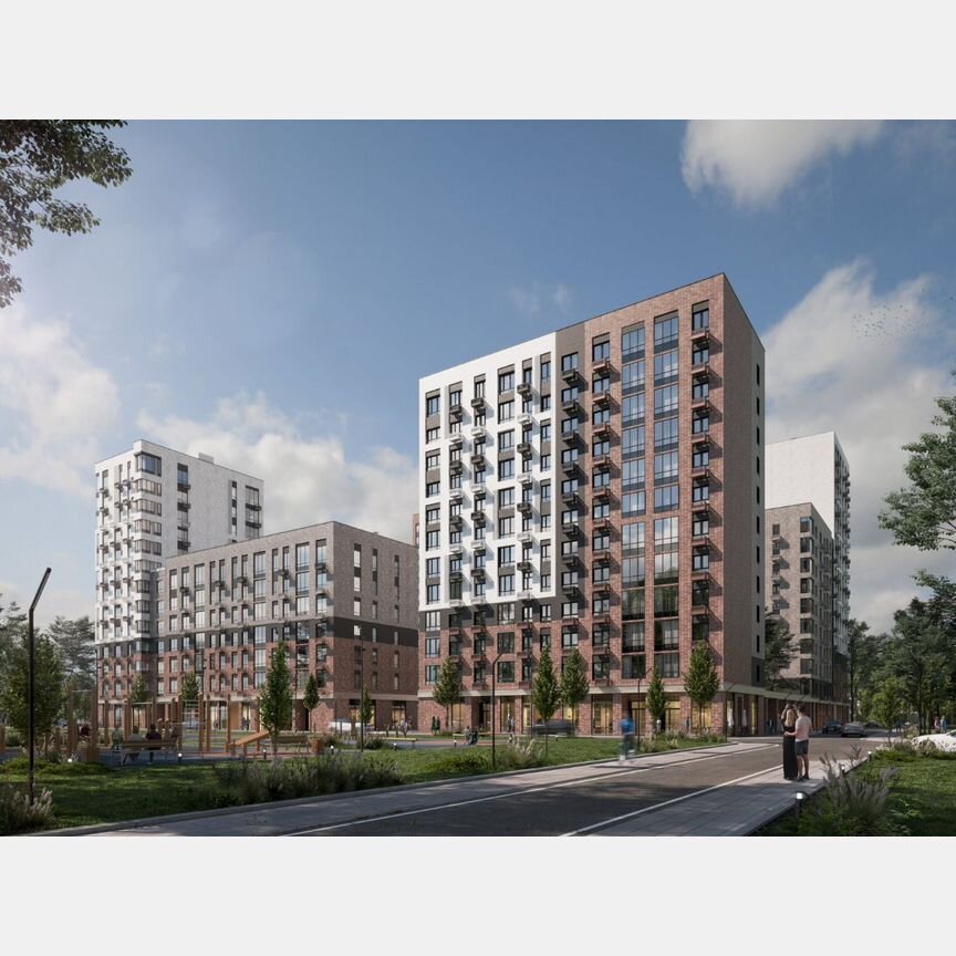 2-к. квартира, 55 м², 8/17 эт.