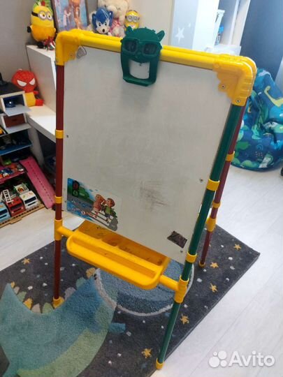 Мольберт детский двухсторонний