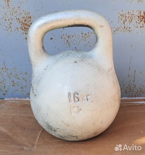 Гиря 16кг СССР