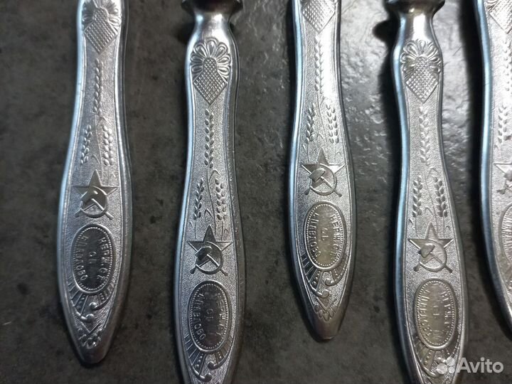 Вилки Звезда,Серп и Молот.арт.им.Кирова. Винтаж