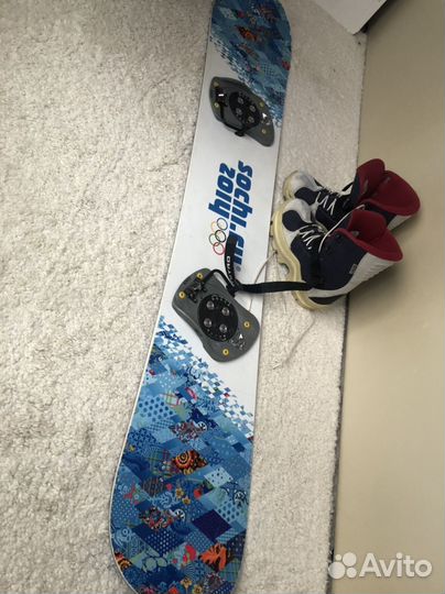 Ботинки и Крепление для сноуборда