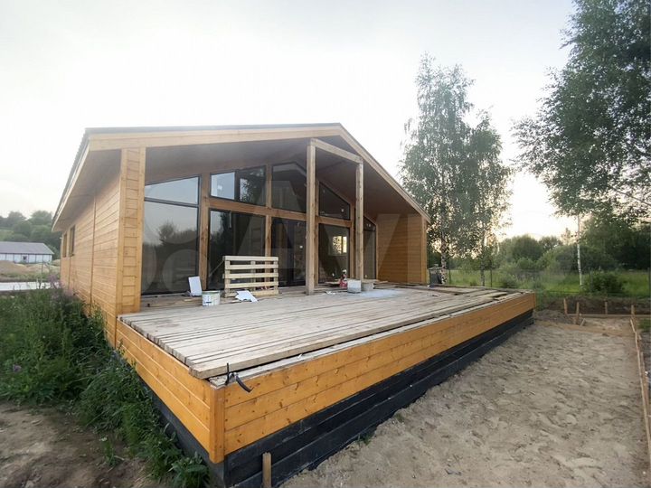 Дом 151,5 м² на участке 10 сот.