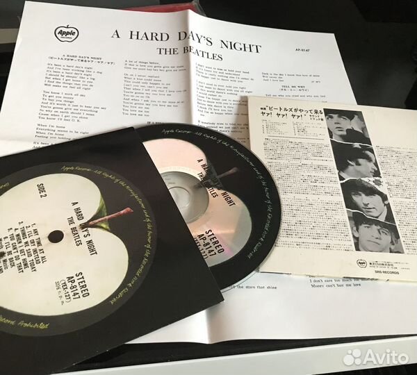 CD диски beatles минивинил