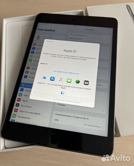 iPad Mini 4 128Gb LTE Оригинал Ростест Пленка