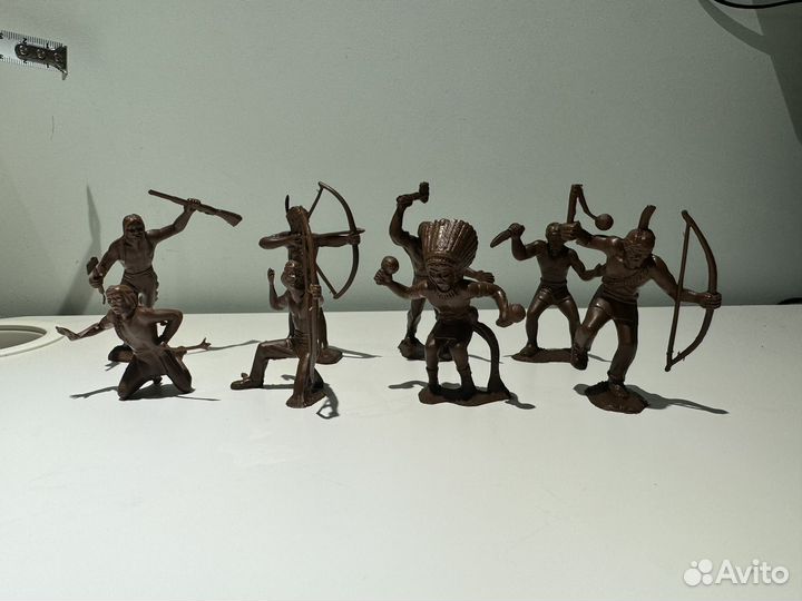 Солдатики викинги СССР и индейцы
