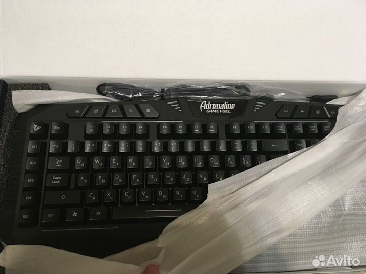 Игровая клавиатура Qcyber syrin Adrenaline challen