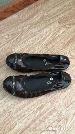 Балетки натуральная кожа 35 размер