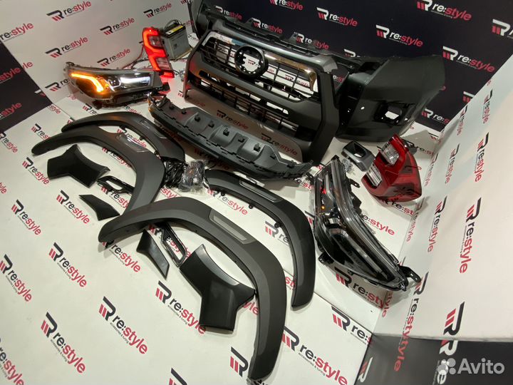 Рестайлинг в 20г Toyota Hilux Pick Up 15-19г