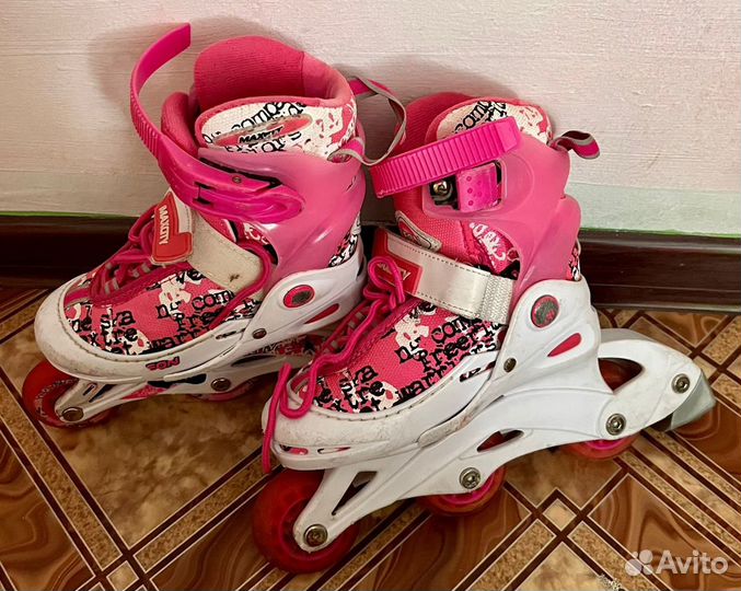 Детские ролики с защитой