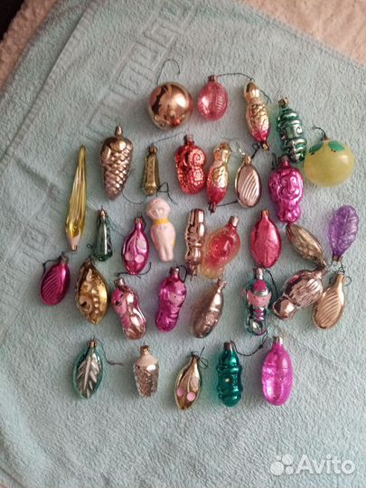Елочные игрушки СССР