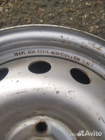 Диски R15 4*100 4 шт