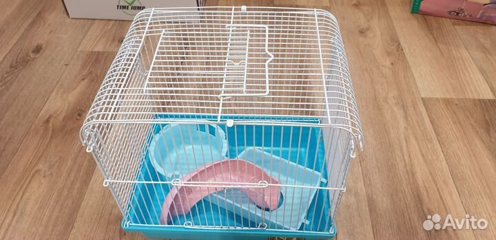 Клетка для хомяка с домиком