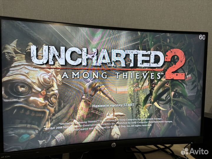 Uncharted 2 ps3 диск