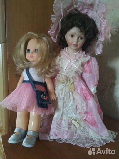 Кукла фарфоровая и Весна Цена за 2