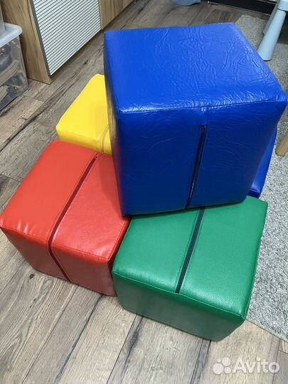 Мягкие игровые модули Кубики