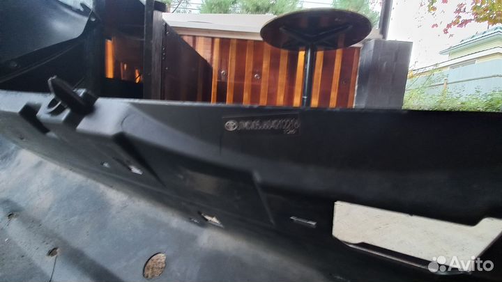 Задний бампер на Toyota land cruiser 200