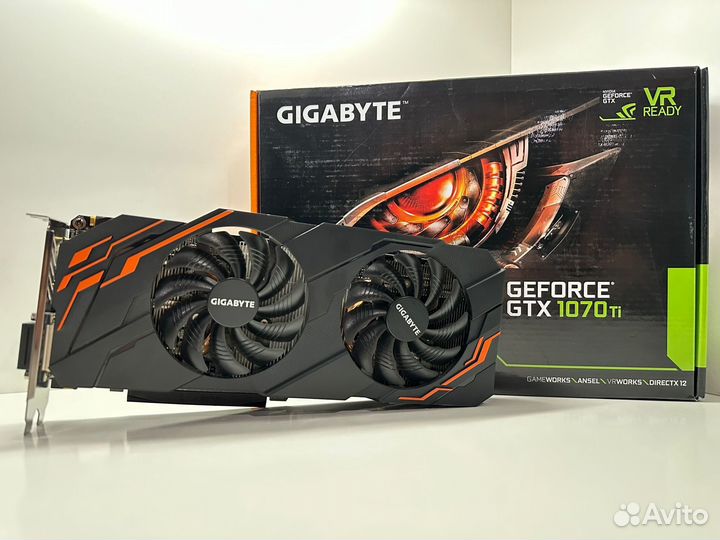 Gigabyte GeForce GTX 1070 Ti WindForce 8Gb