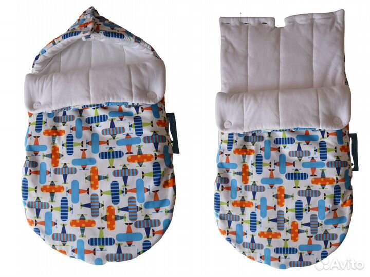 Зимний конверт Mikkimama Б/У