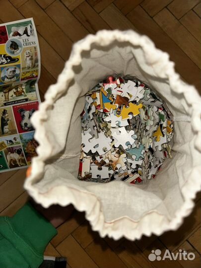 Пазлы с собаками, Винтажные, Cavallini & Co