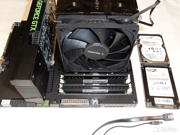 Asus sabertooth z77 + i7 2600K + озу 16GB + GTX760