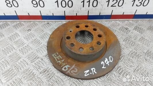 Диск тормозной задний skoda superb 2 (EEA16LR02)