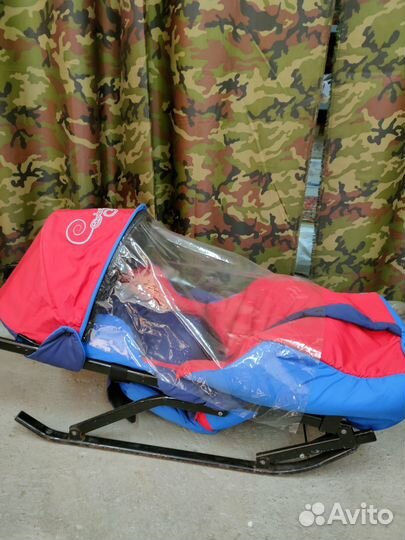 Санки коляска ника