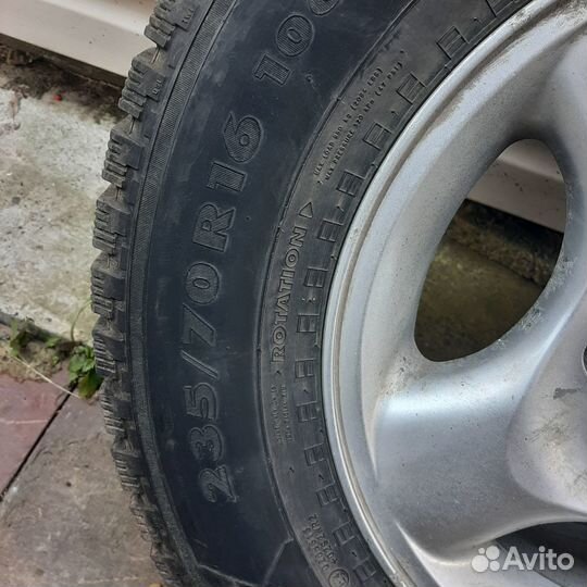 R16 Nokian Tyres Nordman 5 SUV 235/70, PCD 6x139.7 DIA 100