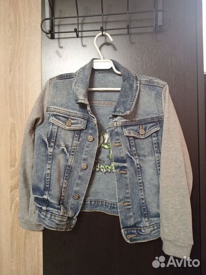Детская джинсовая куртка