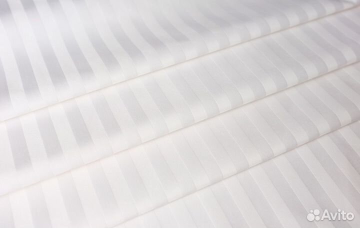 Ткань сатин страйп для отелей и гостиниц