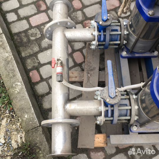 Стационарная водяная насосная станция
