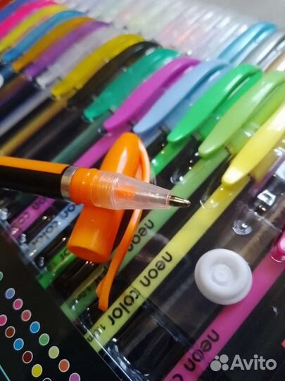 Ручка гелевая для рисования, набор 48 цветов