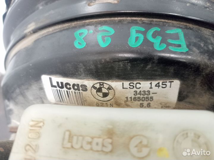 Вакуумный усилитель тормозов с гтц BMW E39