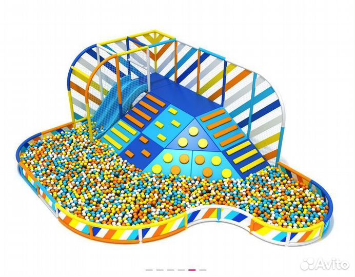 Горка-вулкан 