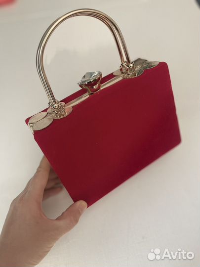 Сумка красная