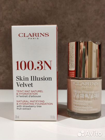 Clarins увлажняющий тональный крем