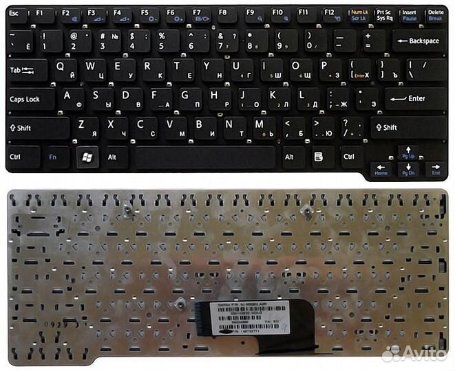 Клавиатура для ноутбука Sony Vaio VPC-CW vpccw чер