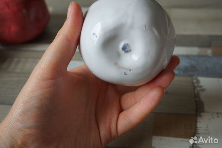 Декоративное яблоко керамическое