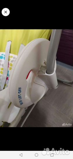 Электронная качеля Graco 2 в 1 (качеля+шезлонг)