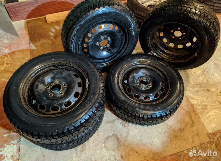 Колёса (диски) R15 на Ford. + запаска R16