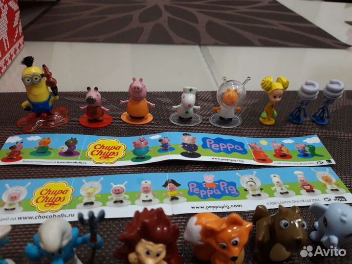 Свинка Пеппа и другие фигурки