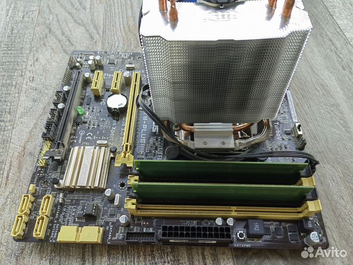 Материнская плата Asus z87m-plus