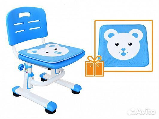 Комплект стол и стульчик Mealux BD-04 NEW Teddy