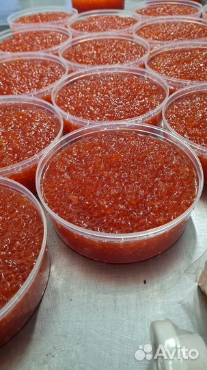 Красная икра горбуши